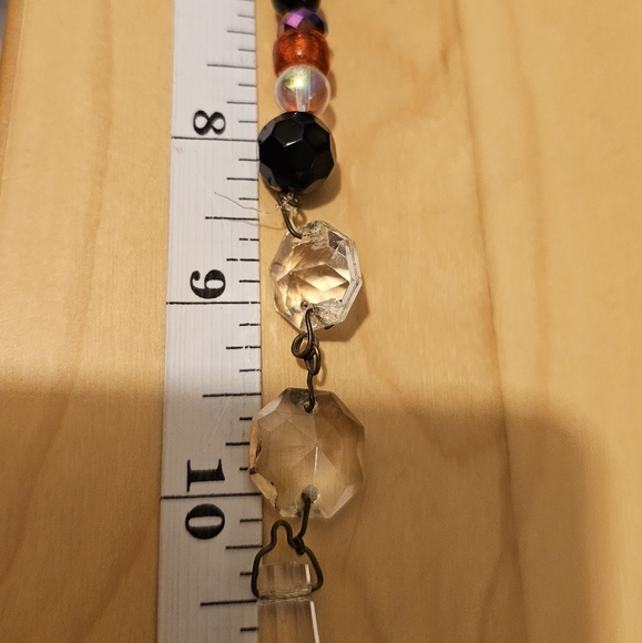 Halloween suncatcher artisan made upcycled - Picture 4 of 8